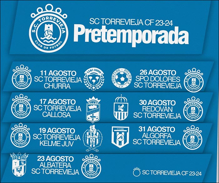 El SC Torrevieja CF arranca este viernes la pretemporada 2023/2024