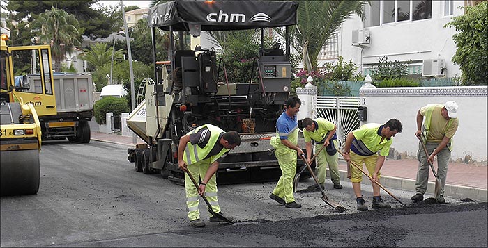 Adjudicadas las obras de asfaltado y de mejoras en itinerarios peatonales y accesibilidad.