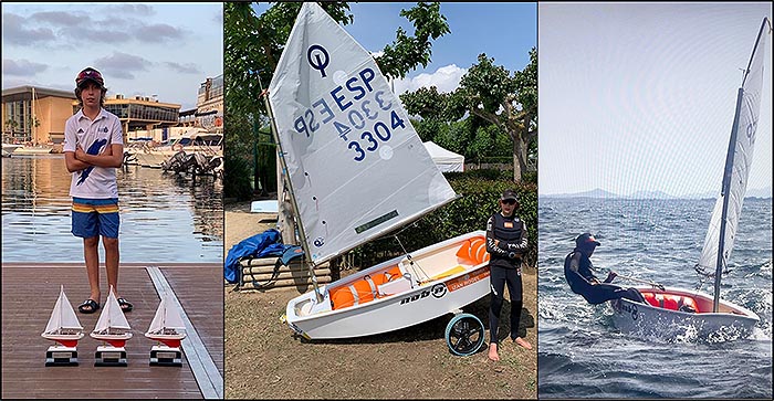 Izan Rogel, campeón absoluto de la Regata III Trofeo Club Marítimo de Melilla