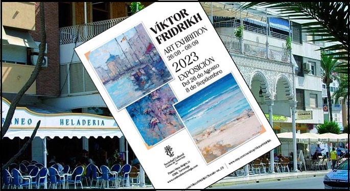 El artista ucraniano Viktor Fridrikh expone de nuevo en el Casino