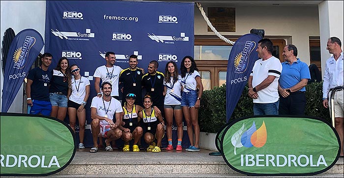 Tres tripulaciones del RCNT clasificadas para participar en el europeo de remo de mar que se disputa en la Seyne-Sur-Mer (Francia) del 31 de agosto