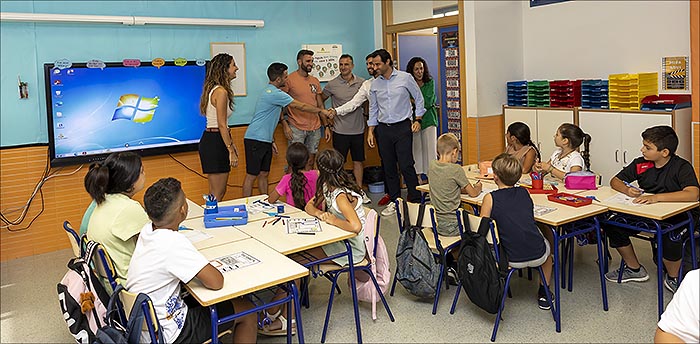 13.294 Alumnos comenzaron ayer el curso escolar 2023/2024