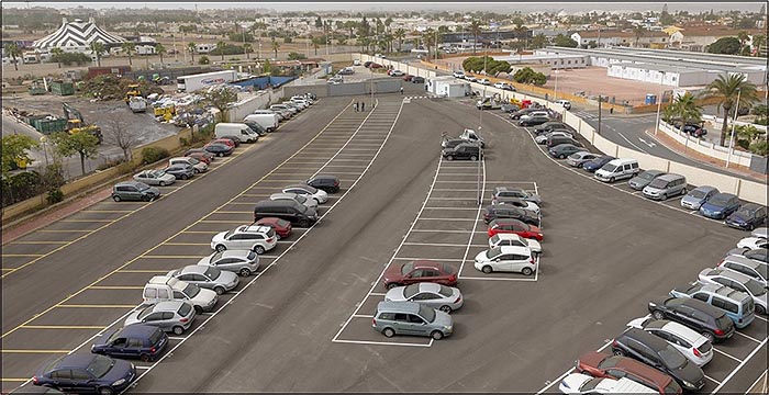 El nuevo depósito de vehículos de Torrevieja, cuenta con una capacidad para albergar 219 plazas de almacenamiento