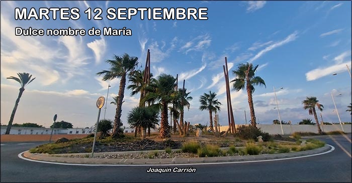 Agenda del martes 12 de septiembre