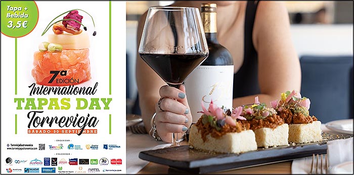 13 establecimientos participan el 30 de septiembre en la 7ª edición del “International Tapas Day Torrevieja 2023”
