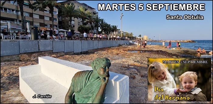 Agenda del martes 5 de septiembre