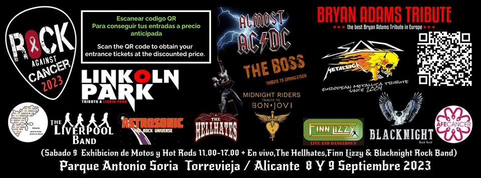 Los días 8 y 9 de septiembre se celebra la sexta edición del «Rock Against Cancer»