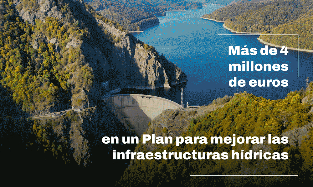 Plan de la Diputación para mejora de las infraestructuras hídricas