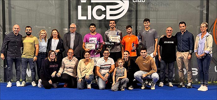 Álvaro Alcaraz y Roberto Lorente, campeones absolutos del II Torneo de Padel “Cofradía San Juan Evangelista”