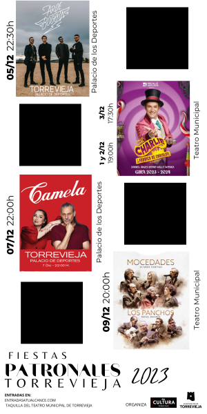 Torrevieja en Fiestas patronales de La Inmaculada ¡Disfrútalas!