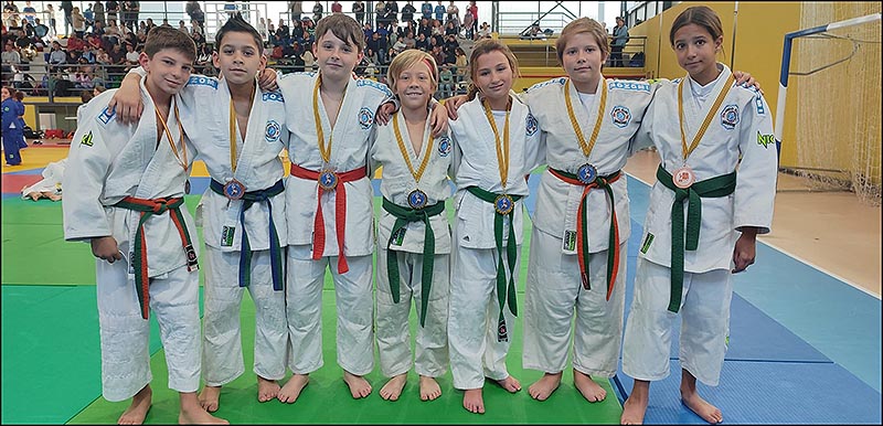 7 oros, 3 platas y 6 bronces para el Judo Club Nozomi en Moixent