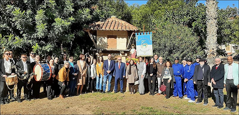Los asturianos de Torrevieja rindieron homenaje a Santa Bárbara