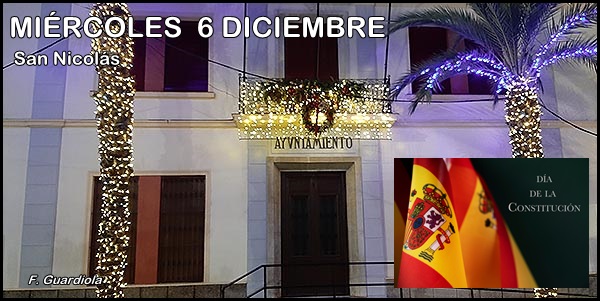 Agenda del miércoles 6 de diciembre de 2023
