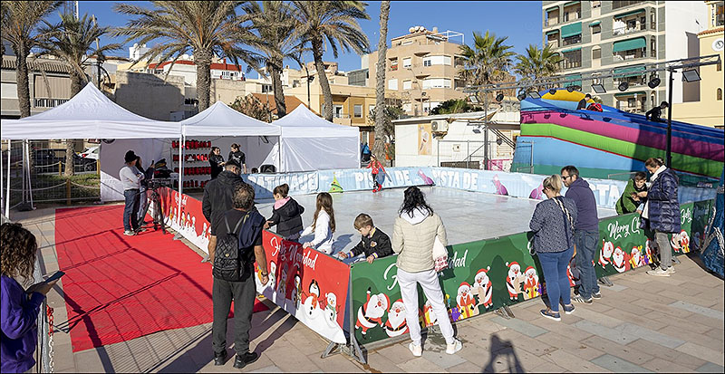 Disfruta esta Navidad de la Pista de Hielo de La Mata