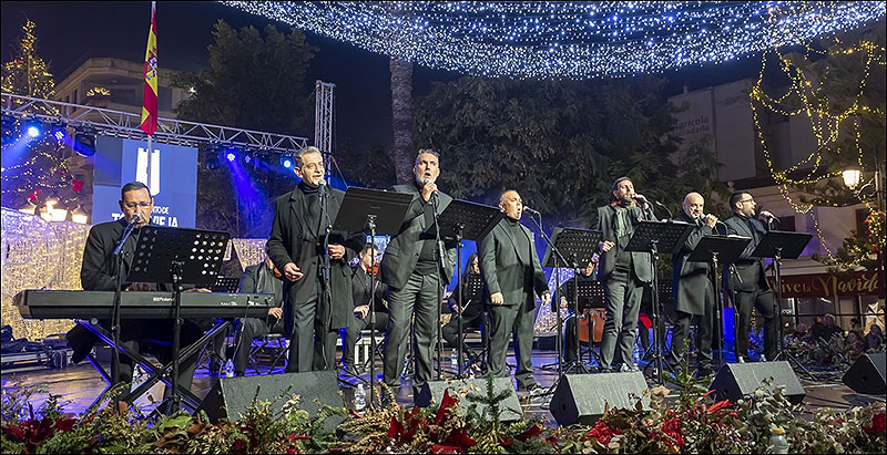 “Sette Voci”, volvió a cautivar a Torrevieja con su Concierto de Navidad