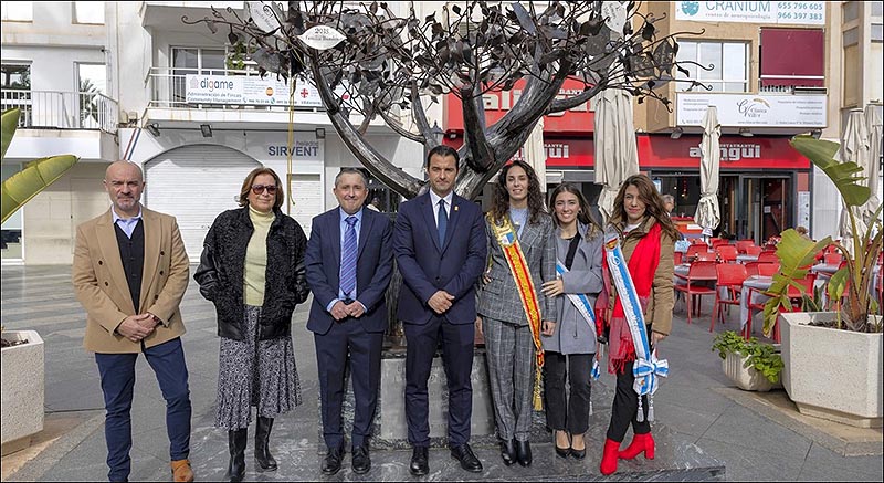 El nombre de José Francisco Sánchez Sánchez, inmortalizado en el árbol de los “Diego Ramírez”
