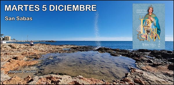 Agenda del martes 5 de diciembre de 2023