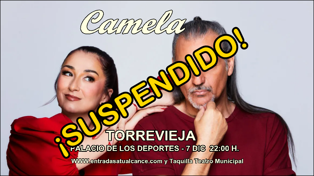 Última hora: Cancelado el concierto de «Camela» que se iba a celebrar esta noche