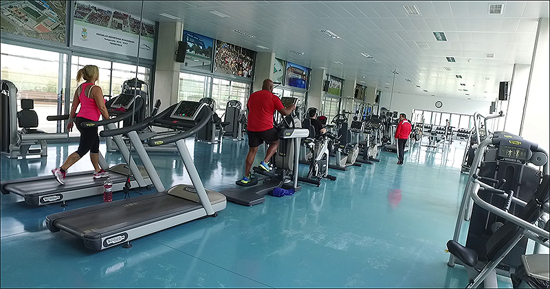 El Ayuntamiento invierte 258.669 euros en la adquisición de nueva maquinaria para el gimnasio municipal de la Ciudad Deportiva