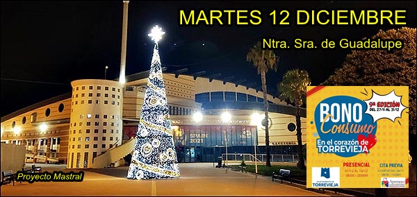 Agenda cultural del martes 12 de Diciembre