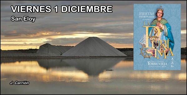 Agenda de fin de semana del 1 al 3 de diciembre