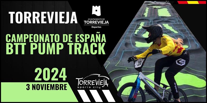 Torrevieja acogerá el Campeonato de España de Pump Track 2024