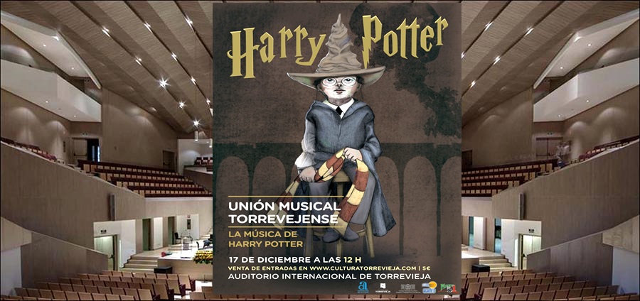 La Unión Musical Torrevejense celebra la Navidad con un homenaje a la música de «Harry Poter»