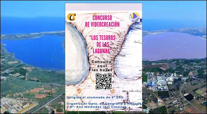 Ars Creatio lleva los tesoros de las lagunas al IES Mediterráneo