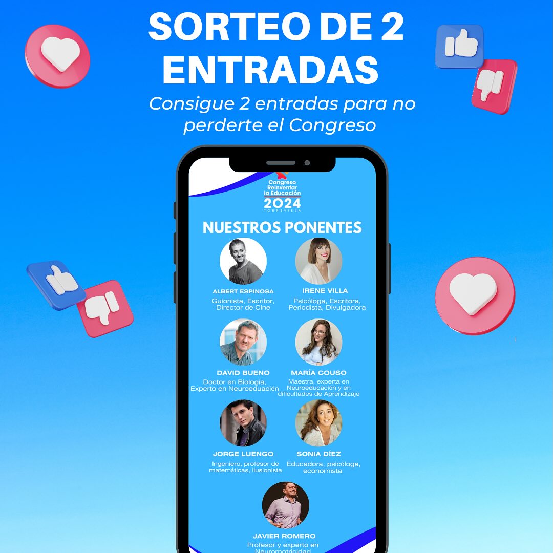 Se completó el cartel del Congreso Reinventar la Educación con “Los 7 Magníficos”