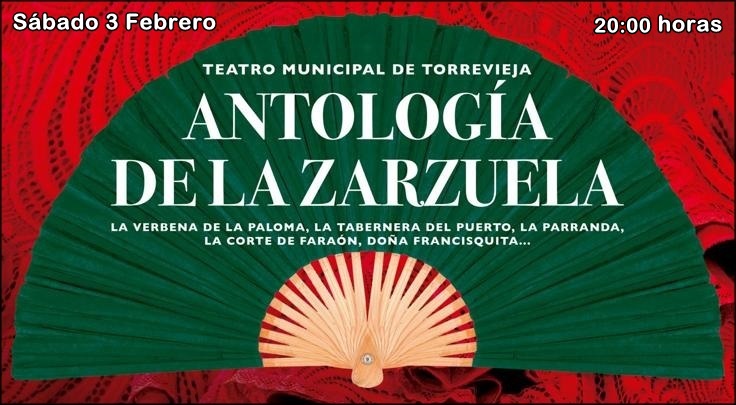 La Zarzuela vuelve a Torrevieja con una Antología única ¡No te la puedes perder!