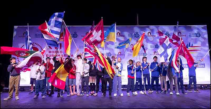 Múgica, Budak y Garcés, puntúan en la primera entrega de la Euromarina Optimist Torrevieja