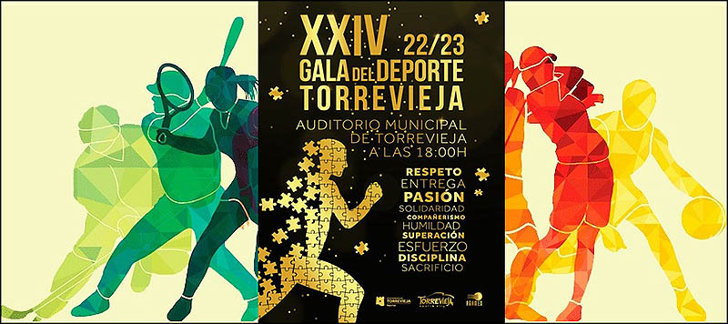 El Auditorio Internacional acoge este domingo la XXIV Gala del Deporte de Torrevieja
