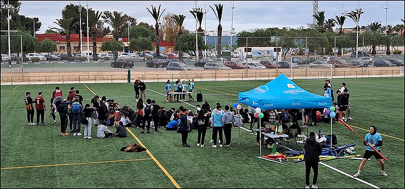 La Ciudad Deportiva acogió el I Torneo de Jugger Intercentros