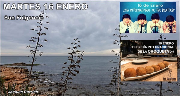 Agenda del martes 16 de enero de 2024