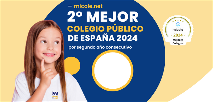 El Colegio «Ciudad del Mar», 2º Mejor Colegio Público de España