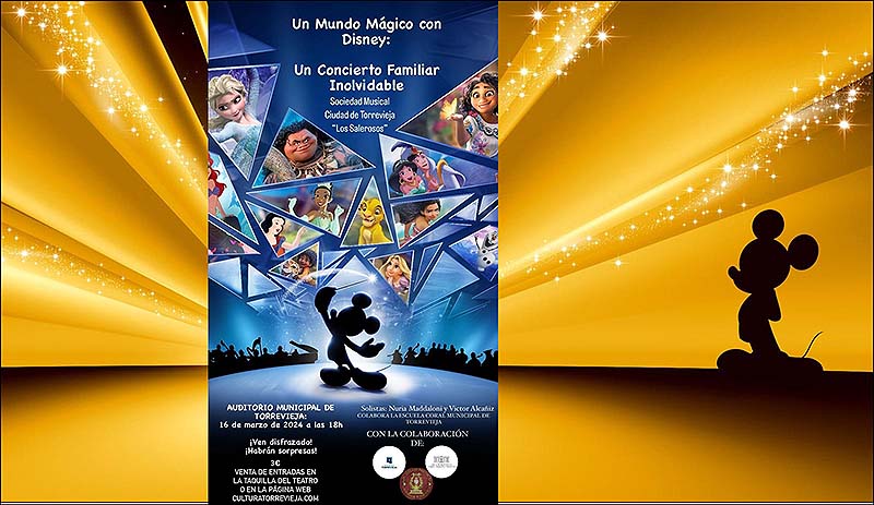 Los Salerosos, vuelta a la infancia con un concierto con la magia Disney