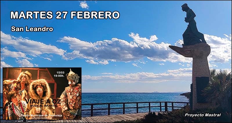 Agenda del martes 27 de febrero