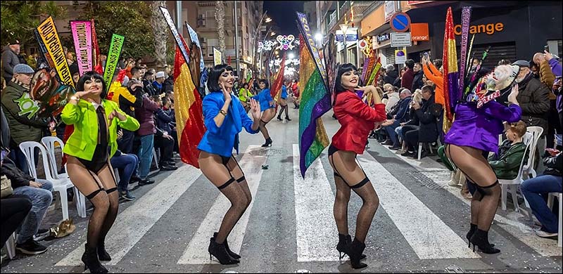 Torrevieja Diversa nuestra su rechazo a los ataques LGTBIfóbicos en redes sociales dirigidos hacia el colectivo a raíz del desfile de Carnaval