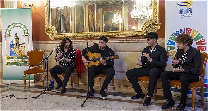 El Casino vivió una tarde de flamenco extraordinaria con Iván Chaskío