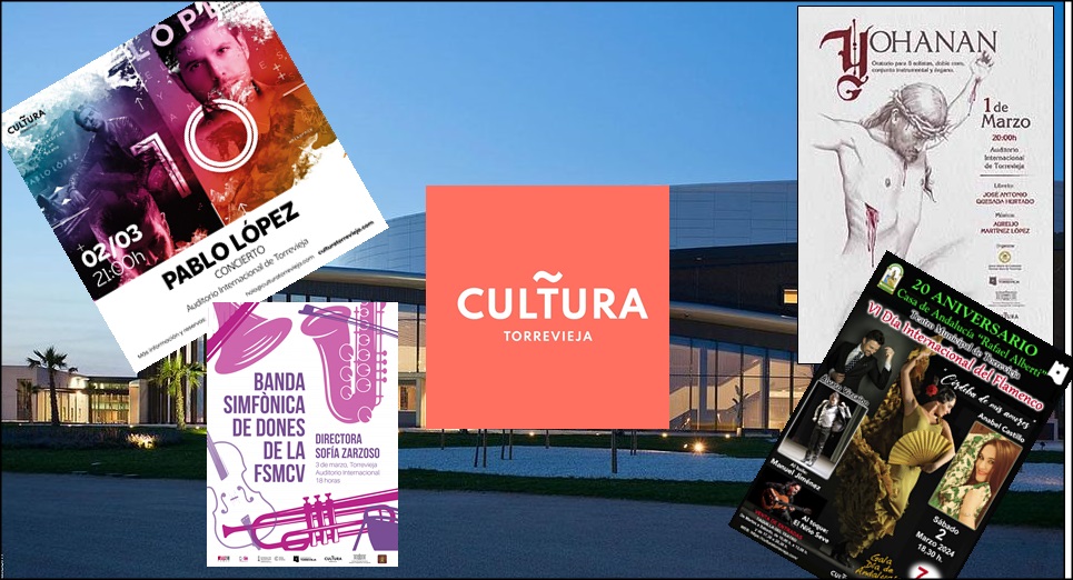 Pablo López hace sold out en el Auditorio de Torrevieja en una semana llena de eventos