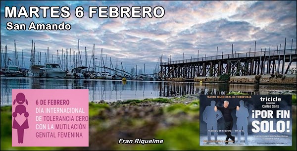 Agenda del martes 6 de febrero