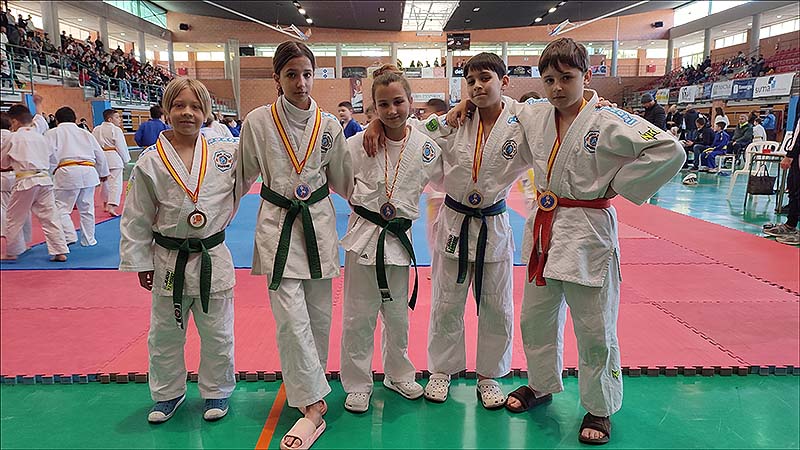 9 Medallas para el Judo club Nozomi en Jávea