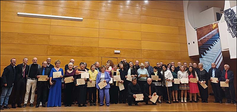 Los alumnos del 17º Curso de Solfeo Ars Aetheria ofrecieron su concierto de clausura del primer cuatrimestre 2023-2024