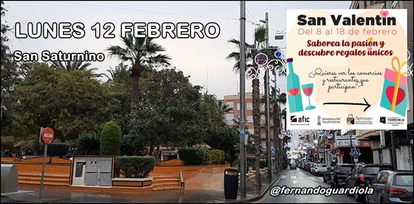 Agenda del lunes 12 de febrero