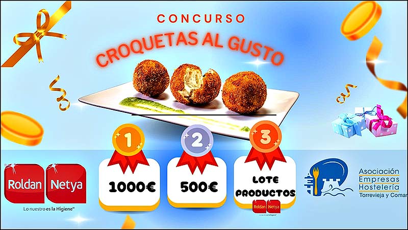 El martes 12 de febrero se abre el plazo de inscripción del concurso de croquetas al gusto