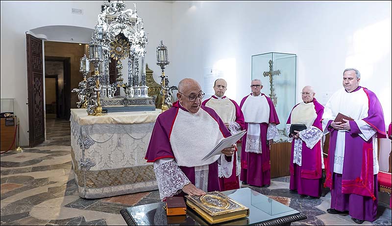 Toma de posesión de Manuel Martínez Rocamora como canónigo de la catedral de Orihuela