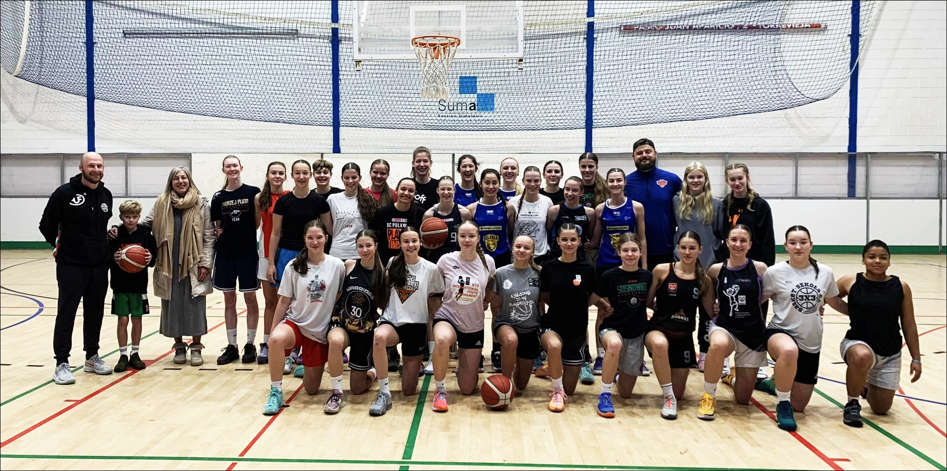 El equipo de baloncesto Polaco Zaglebie Sosnowiec Poland disfruta de nuevo en Torrevieja.