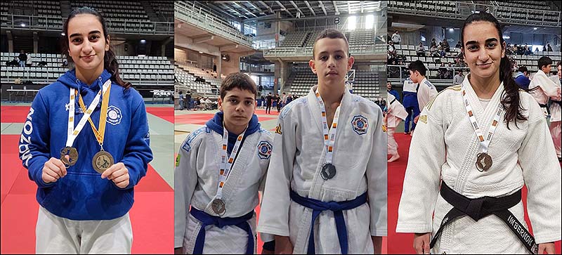 Judo: 6 medallas para el Club “Nozomi” en los autonómicos de judo