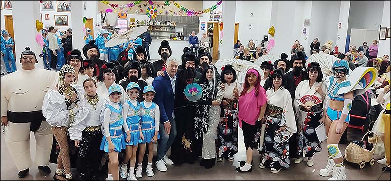 Los mayores se volcaron con el carnaval en La Mata