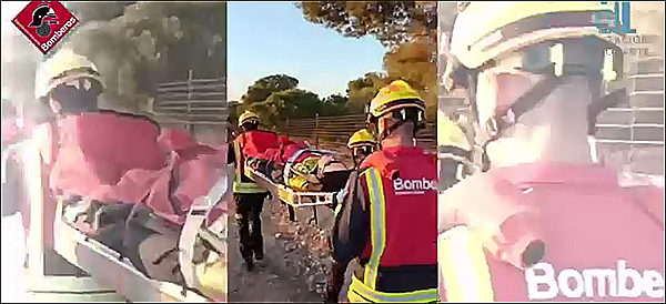 Los bomberos de Torrevieja rescataron a un excursionista lesionado en el Parque Natural